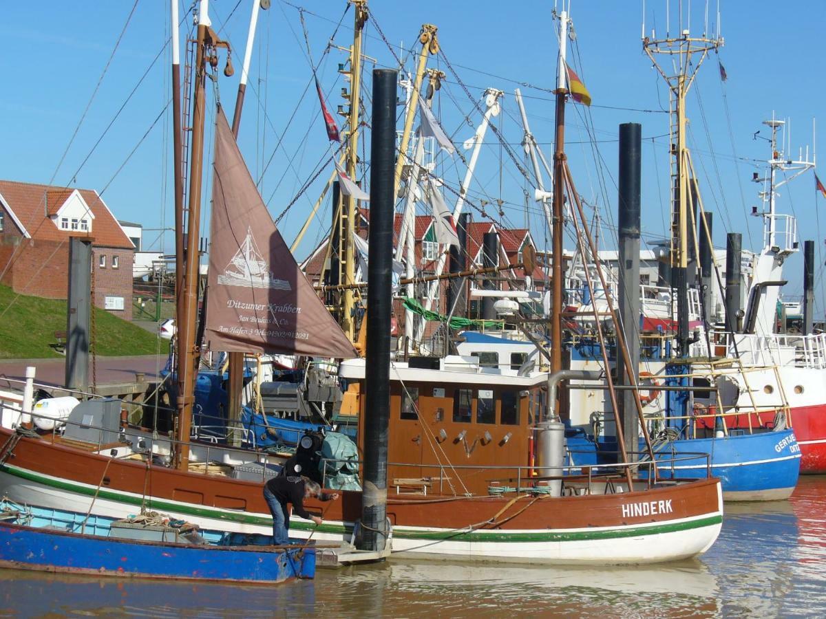 Vier Sterne Am Hafen, Ditzum Exteriér fotografie
