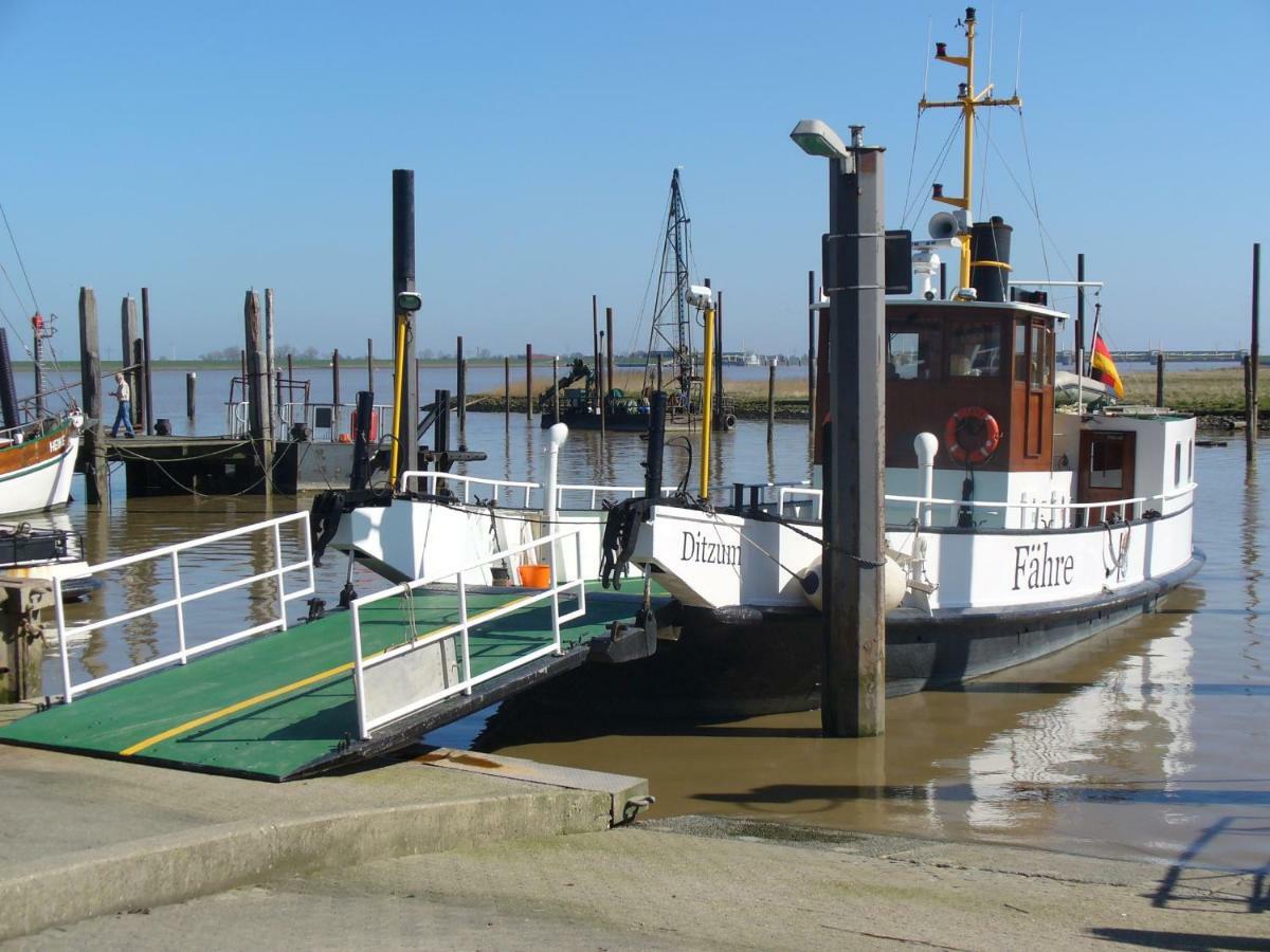 Vier Sterne Am Hafen, Ditzum Exteriér fotografie