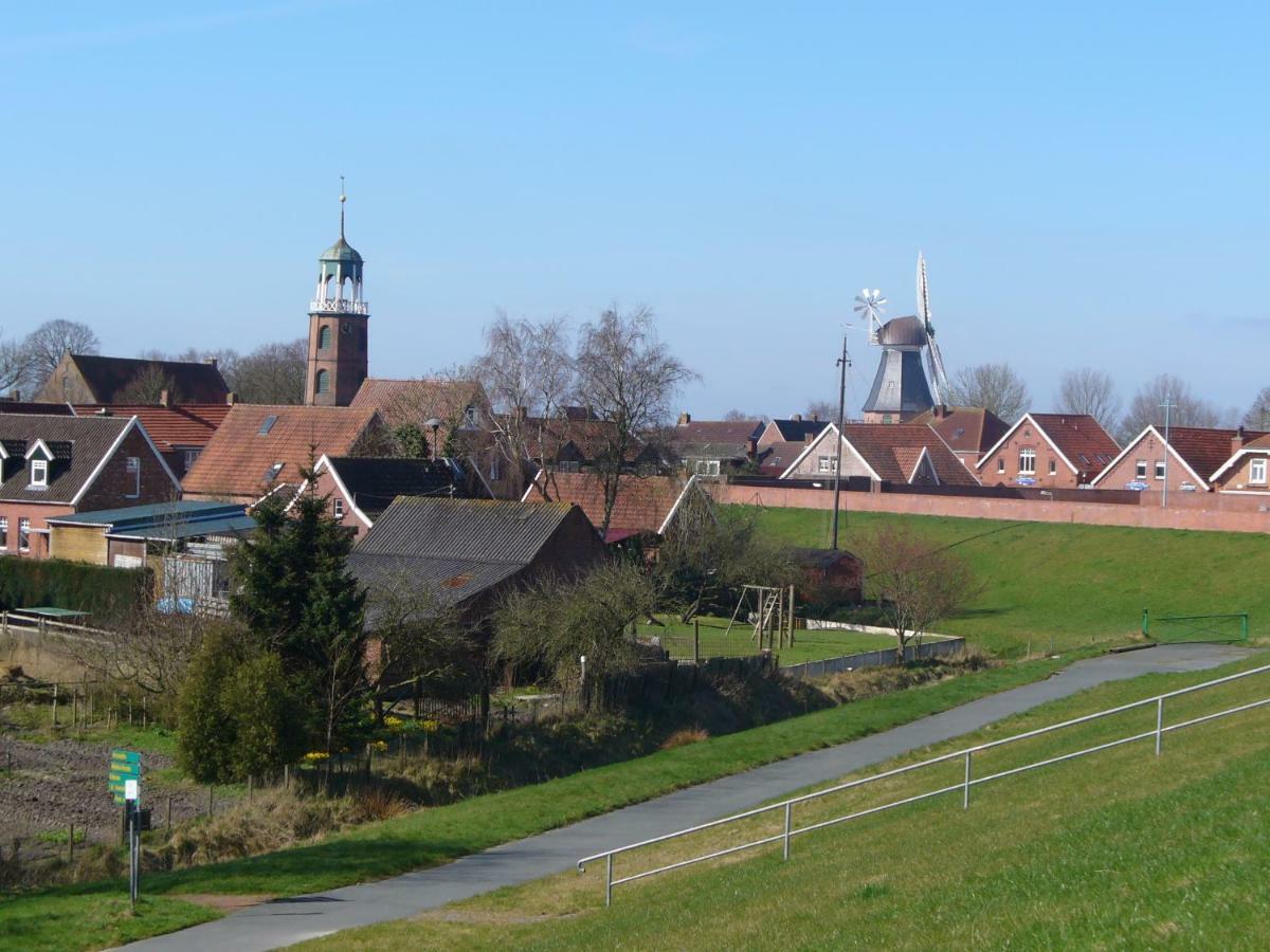Vier Sterne Am Hafen, Ditzum Exteriér fotografie